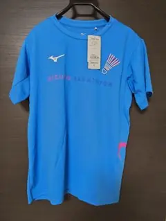 [大会限定]シャツ バドミントンシャツ XL (ディーバブルー)