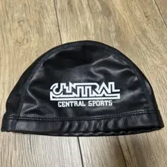 セントラルスポーツ　スイムキャップ　黒