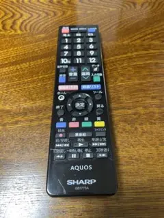 シャープ AQUOS テレビリモコン