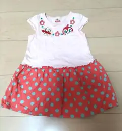 アンパンマン　ドキンちゃん　ワンピース　サイズ80 刺繍　レア