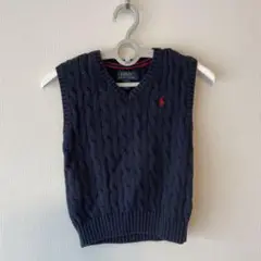 Polo Ralph Lauren ネイビー ベスト サイズ4/110cm