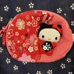 さるぼぼキティー　ポーチ