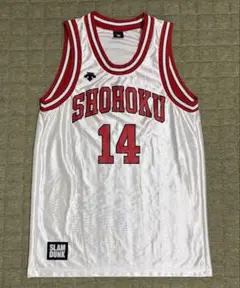 DESCENTE - 【新品未使用】スラムダンク  ユニフォーム  湘北 14 三井寿 M-Ｌ L】THE FIRST SLAM DUNK 湘北ユニフォームセット（三井寿