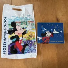 【美品】ディズニー缶 ミッキーマウス空箱/袋付き