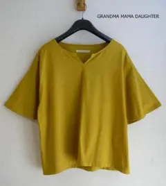 グランマママドーターGRANDMA MAMA DAUGHTERフレア袖カットソー
