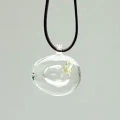 【新品未使用】ネックレス/ハンドメイド/ペンダント/アロマオイル/ガラス