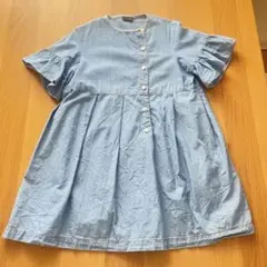美品　FENDI フェンディ　ノースリーブ　ワンピース　キッズ　12A FENDI - フェンディ ノースリーブワンピース 115cm キッズ 女児