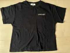 LOGOS DAYS ブラック Tシャツ 幾何学模様