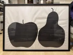 ダネーゼ　ポスター　リンゴと洋梨　フレーム付き