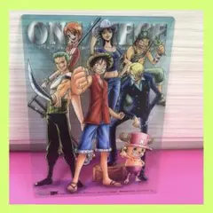 ONEPIECE 下敷き 麦わら海賊団 ルフィ ゾロ サンジ ナミ ウソップ