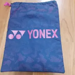 YONEX 巾着バッグ ネイビー/ピンク