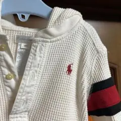 ベビー　こども　Ralph Lauren フード付きロンパース