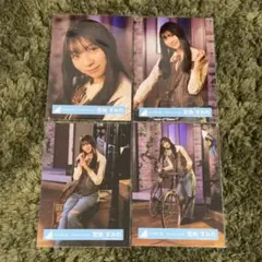 日向坂46 生写真 雨が降ったって MV衣装 4種コンプ 宮地すみれ