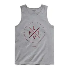 ★LIVE FIT リブフィット タンクトップ S～M グレー◇LVFT
