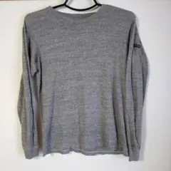 美品　フィルメランジェ　長袖　Tシャツ　グレー　M Filmelange