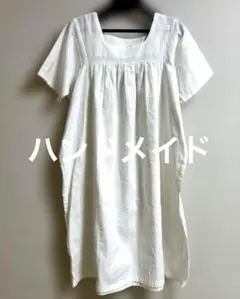 ハンドメイド　チュニックワンピース