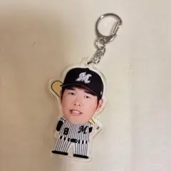 千葉ロッテマリーンズ 中村奨吾 デカフェイスキーホルダー