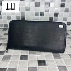 美品 dunhill ダンヒル　長財布 ラウンドファスナー 50