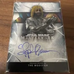 2024 TOPPS STAR WARS MASTERWORK オート