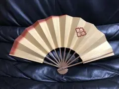 扇子 29cm 金 和紙調 紋 舞扇子 舞踊 大衆演劇 着物 和装