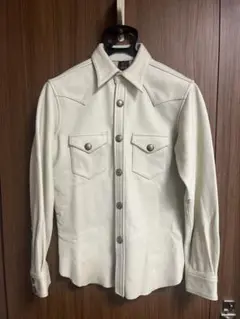 レッドムーン　レザーシャツ　ディアスキン レッドムーン ディアスキンシャツ REDMOON赤富士屋洋服店