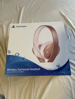PS4 ワイヤレスサラウンドヘッドセット ローズ・ゴールド