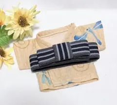 handmade＊ぬい服 浴衣&帯セット！トンボ柄♪12cm〜15cm相当