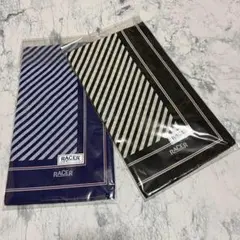 ✨新品・未使用✨ RACER ハンカチ 2枚組 綿100％ メンズ