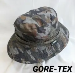 【美品】Marmot バケットハット GORE-TEX　カモフラ柄 Mサイズ