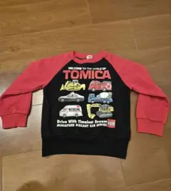 TOMICA 長袖トレーナー 100cm