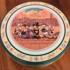 ディズニー ウェディングデザイン缶　ミッキー　ミラコスタ