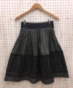 新品 BLACK PEACE NOW ゴシックロリータ プリーツ フレアスカート