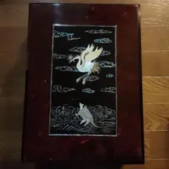 螺鈿細工 文箱 33✕24✕7.5cm