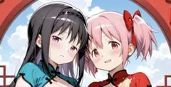魔法少女まどかマギカ 鹿目まどか 暁美ほむら タペストリー シークレット仕様