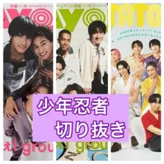 少年忍者　切り抜き　Myojo POTATO9月号