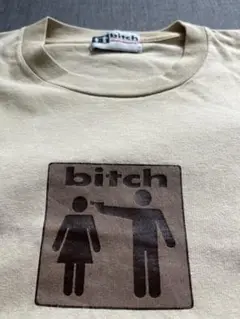 90s bitch skateboard Tシャツ　当時物