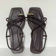 PICHE ABAHOUSE チューブトングフラットサンダル 39