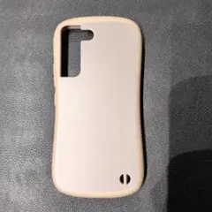 ギャラクシーS22　Galaxy22　ケース　ベージュ ソフトケース