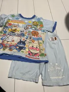 アンパンマン パジャマ 水色 100cm