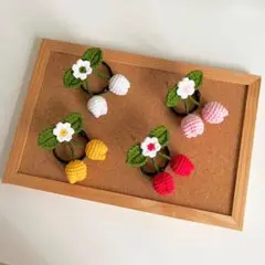 カラフル ヘアゴム 4個セット