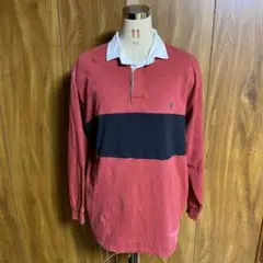 ポロラルフローレン　Ralph Lauren　ポロシャツ　長袖　古着