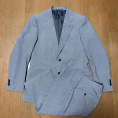 Adayinthelife スーツ 春夏 背抜き ブルー