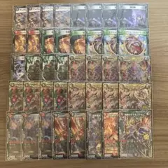 jo退化デッキ40枚　オマケ、スリーブ付き デュエルマスターズ 本格構築【モモキングjo退化】デッキ&二重