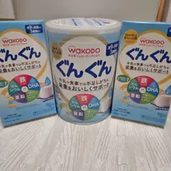WAKODO ぐんぐん 粉ミルク 830g1缶、スティックパック2Pセット