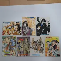 秋田書店　漫画　ポストカード ７枚セット