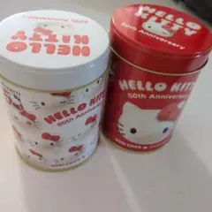 ハローキティ 50周年記念缶 海苔チップス