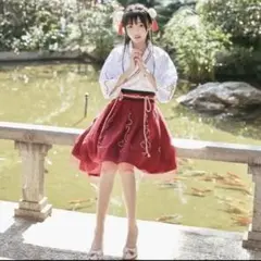 ハロウィン 巫女さん コスプレ