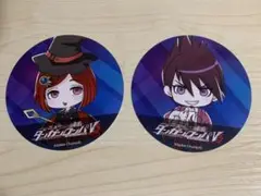 ダンガンロンパV3 コースター　2枚セット　百田　夢野