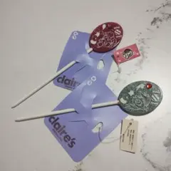 claire's グリッター髪飾り 2個セット　PONY
