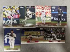 プロ野球 トレーディングカード 7枚セット